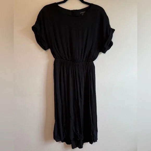 Ann Taylor Elegant Black Tie-Back cut out dress - Picture 7 of 14
